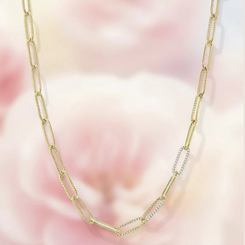 Collier Charms ajouré - Bijou élégant ÔParis
