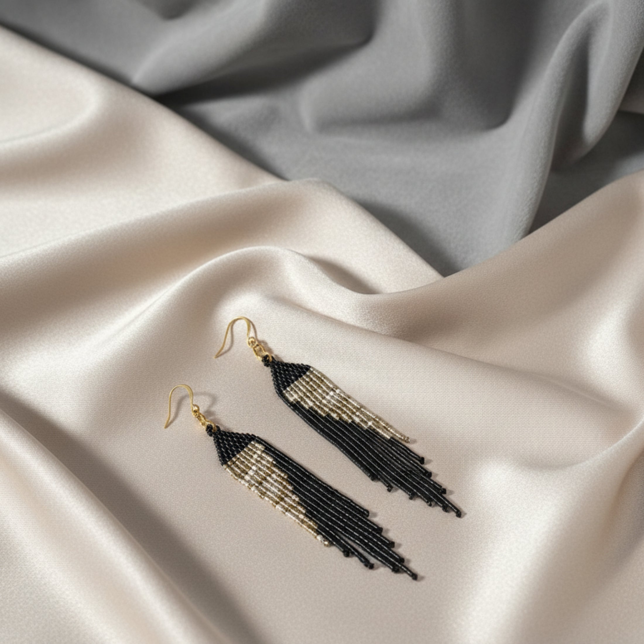 Boucles d'Oreilles Miyuki Cascade Élégante ÔParis