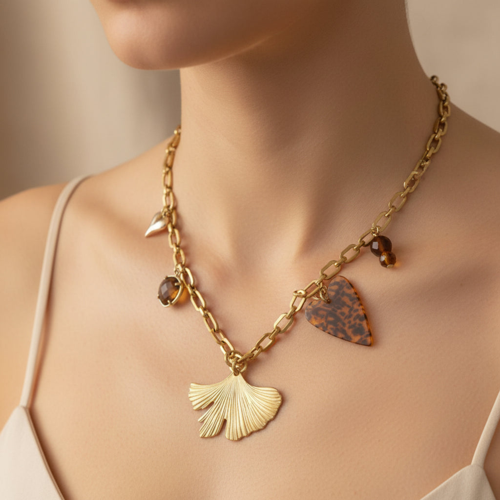 Collier Ginko ÔParis